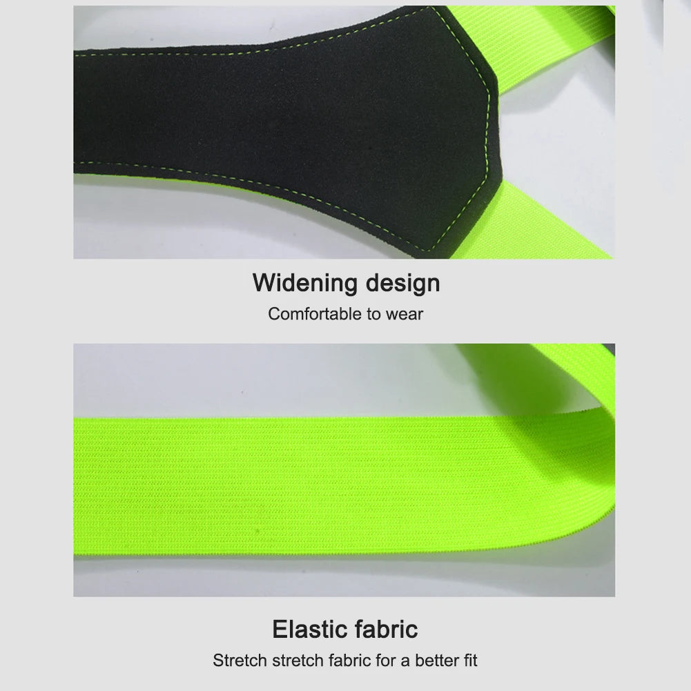LED Reflective Running Vest – USB Rechargeable