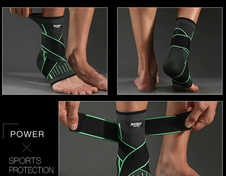 Pressurized Ankle Support Brace – 1PC Elastic Strap