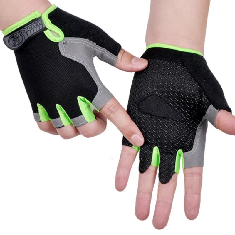 Fingerless Gym Gloves – Non-Slip Training Gloves for Men & Women