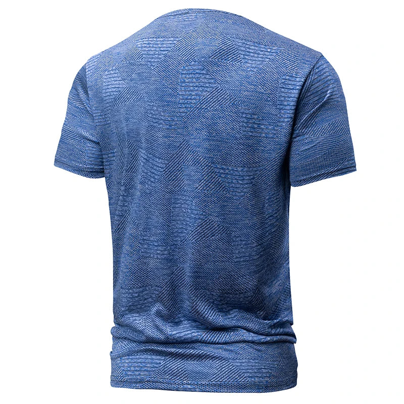 Men's Quick-Dry Soccer Football Style Gym T-Shirt