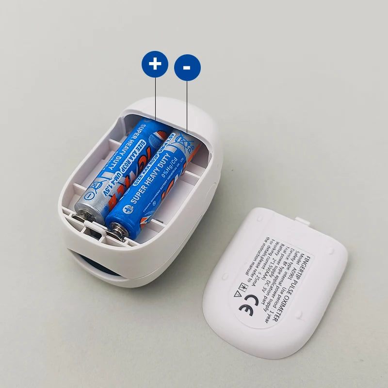 Finger Pulse Oximeter – Oxygen Saturation & Heart Rate Monitor for All Ages