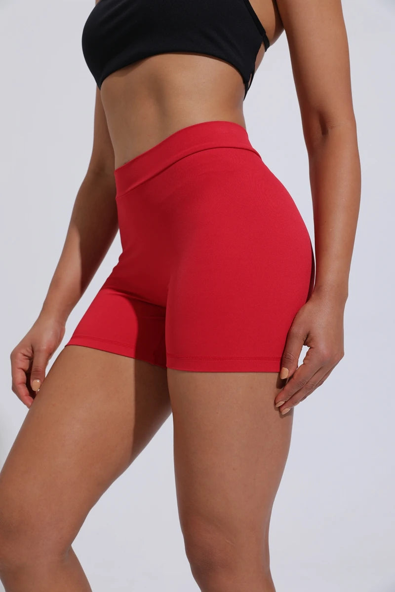 DIAS FIT JOY V-Back High-Waist Yoga Shorts