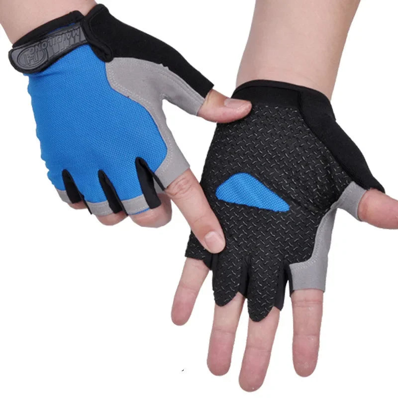 Fingerless Gym Gloves – Non-Slip Training Gloves for Men & Women
