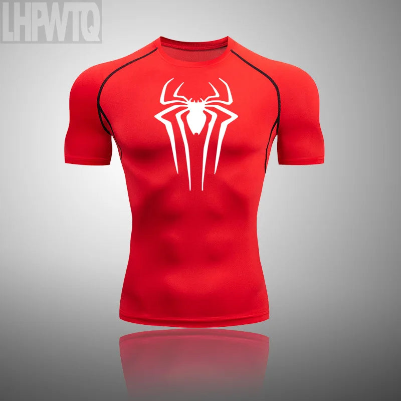 Compression Shirt Men – Quick-Dry Gym & Running Rashguard Tee