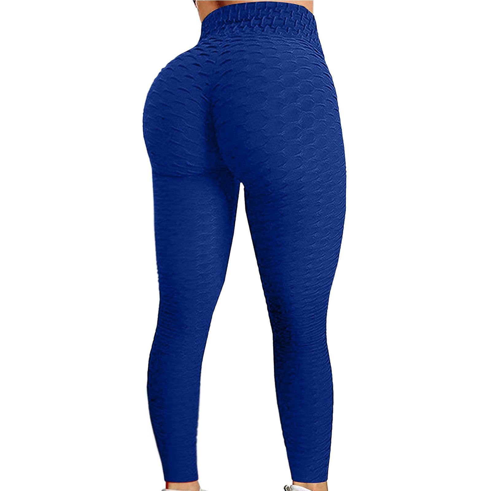 Women's Bubble Hip Lifting Yoga Pants – High-Waisted Flared Fitness Trousers