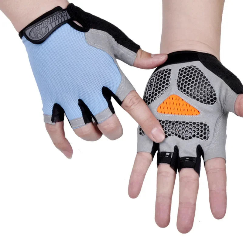 Fingerless Gym Gloves – Non-Slip Training Gloves for Men & Women