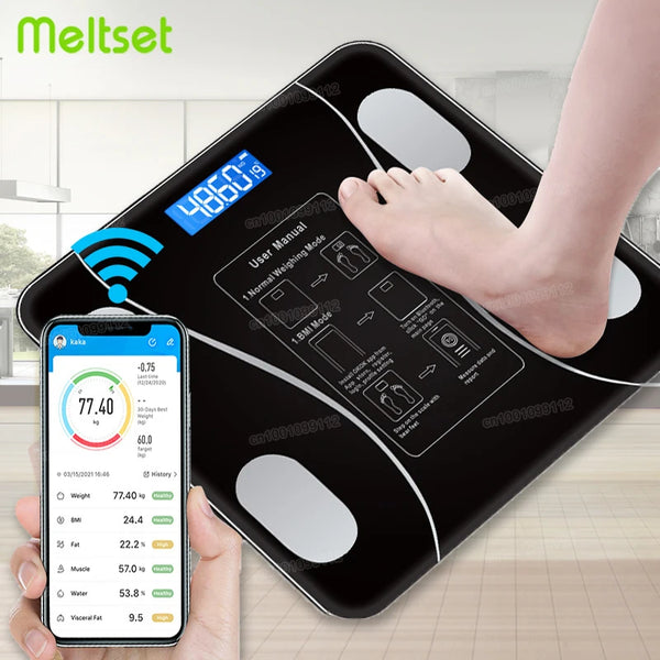 Smart Body Fat Scale – Bluetooth Digital Weight Scale with App Connectivity
