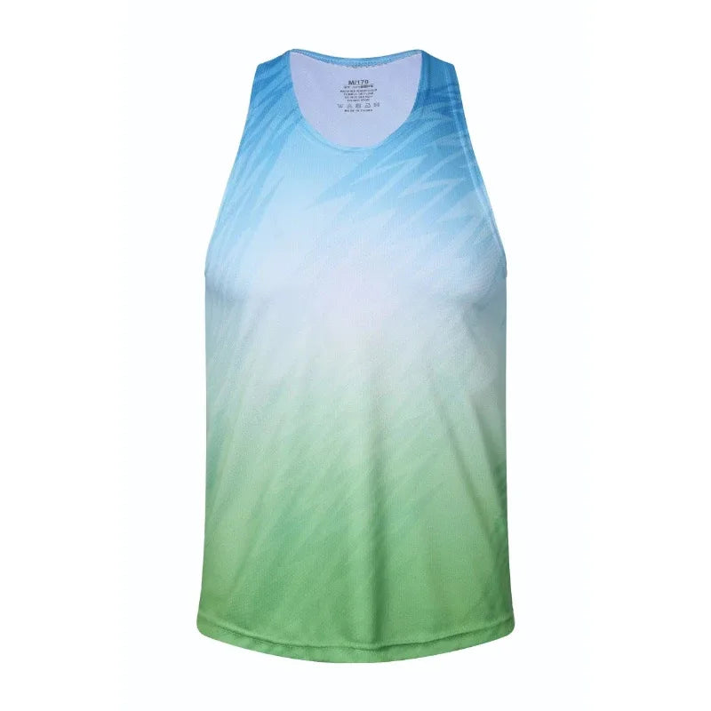 Men’s Ultra-Light Reflective– Sleeveless Quick-Drying Running Tank Top