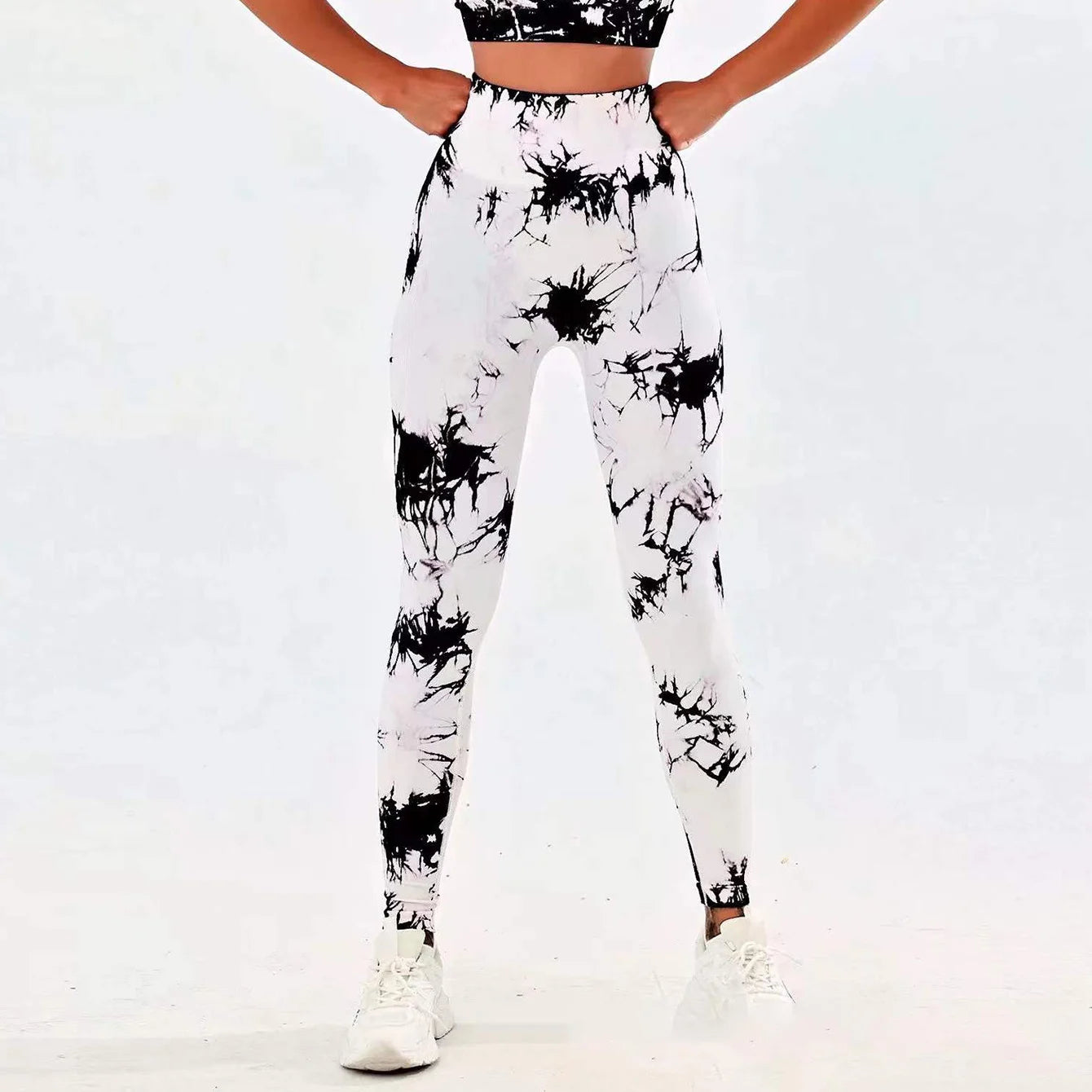 Seamless Push-Up Yoga Leggings – High Waist Workout Tights for Women