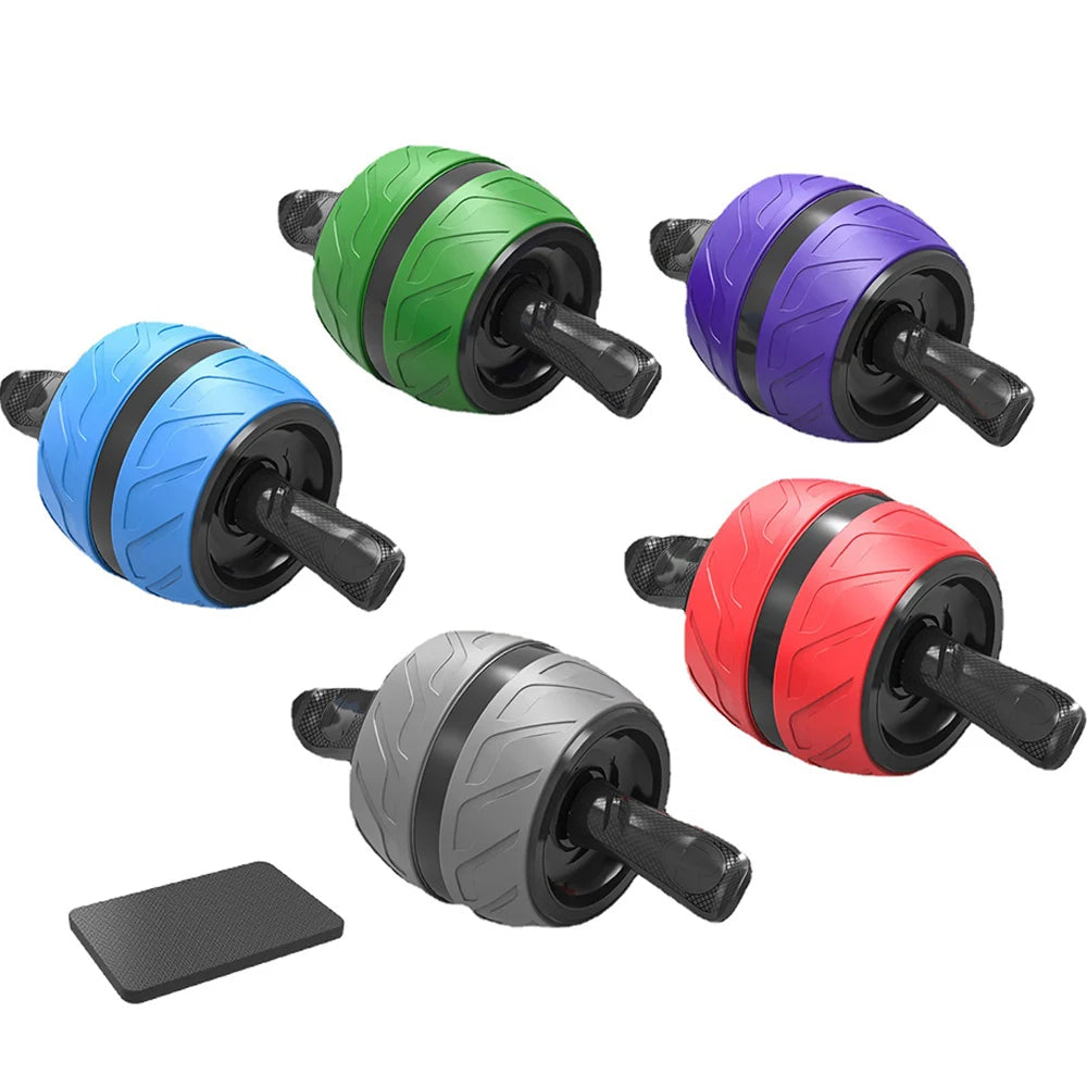 Rebound Ab Roller – Abs Workout Wheel with Knee Mat for Home Fitness