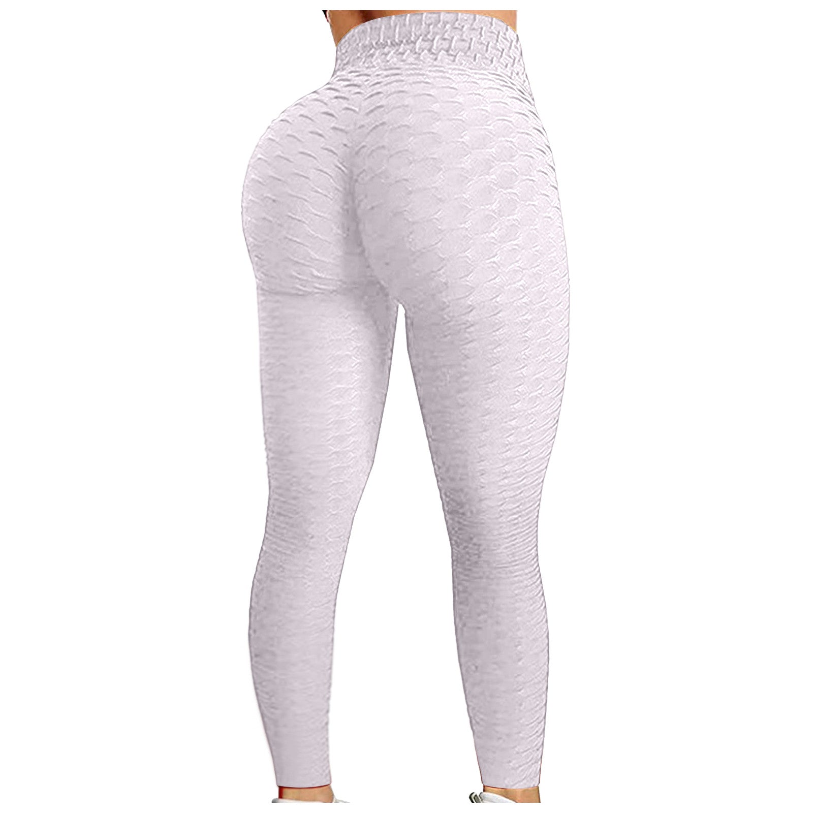 Women's Bubble Hip Lifting Yoga Pants – High-Waisted Flared Fitness Trousers