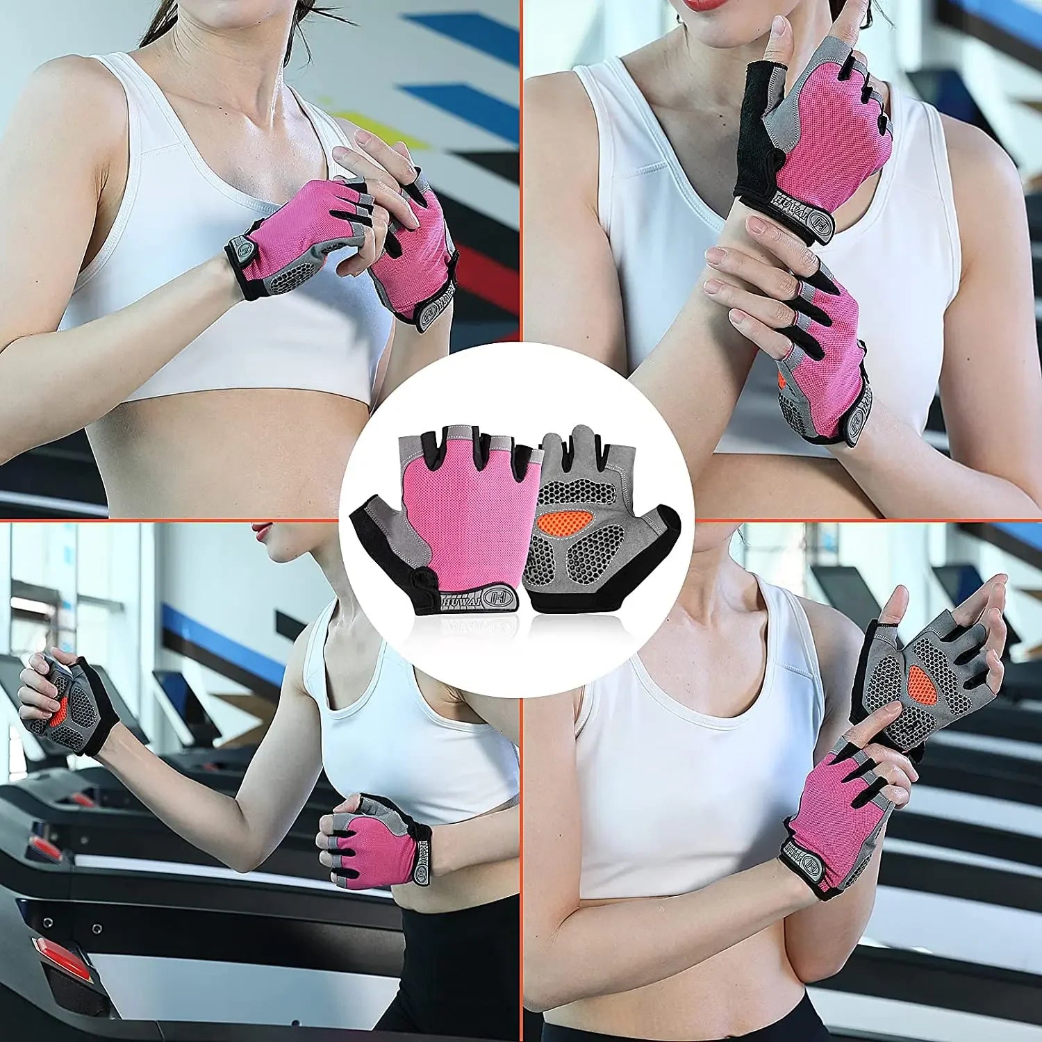 Fingerless Gym Gloves – Non-Slip Training Gloves for Men & Women