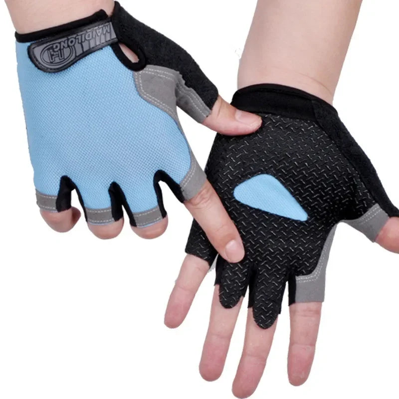 Fingerless Gym Gloves – Non-Slip Training Gloves for Men & Women