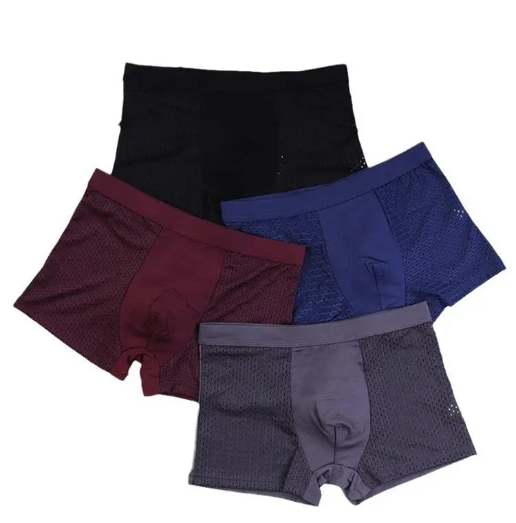 4-Pack Bamboo Men's Boxer Briefs