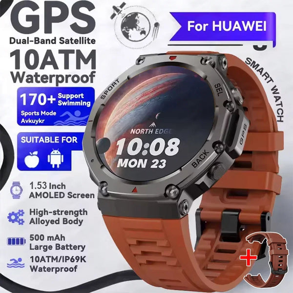 HUAWEI WATCH Ultimate – Rugged 10ATM GPS Smartwatch for Men
