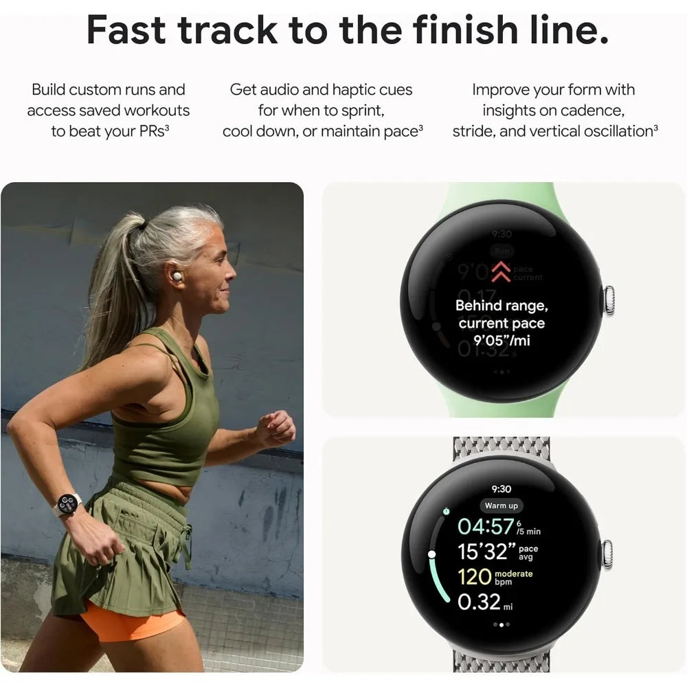 Pixel Watch 3 – Advanced Android Smartwatch with Fitbit Integration