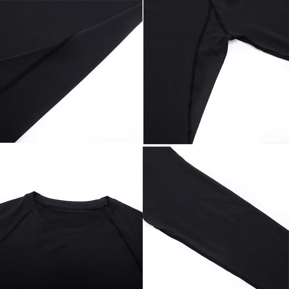 Compression Shirt Men – Quick-Dry Gym & Running Rashguard Tee