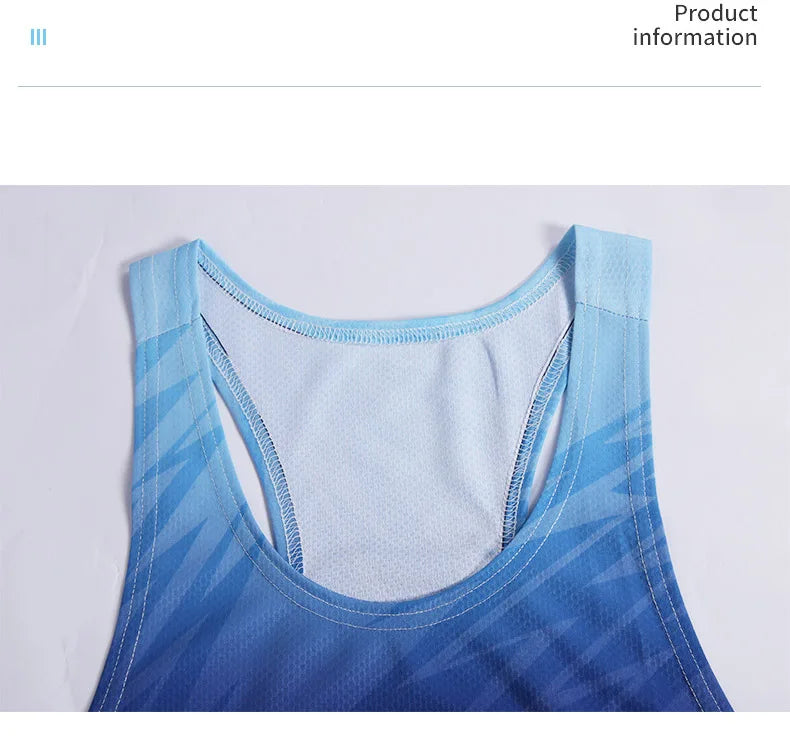 Men’s Ultra-Light Reflective– Sleeveless Quick-Drying Running Tank Top