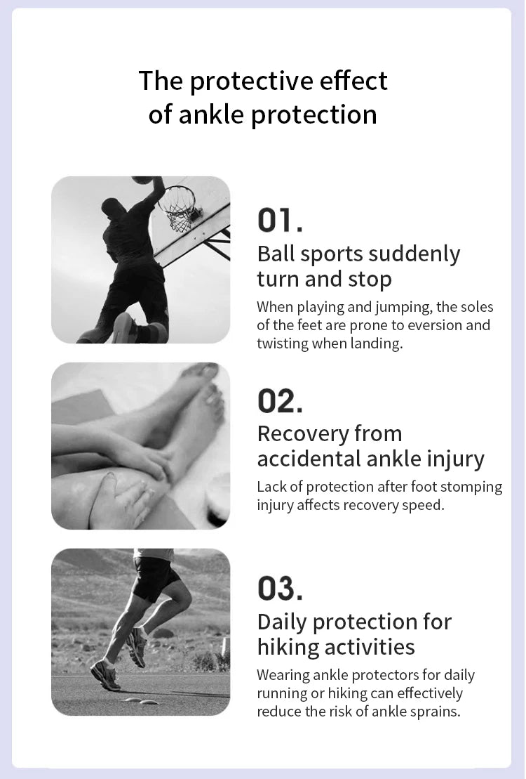 Pressurized Ankle Support Brace – 1PC Elastic Strap