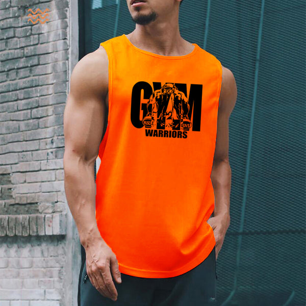 Men's Quick-Dry Mesh Gym Tank Top