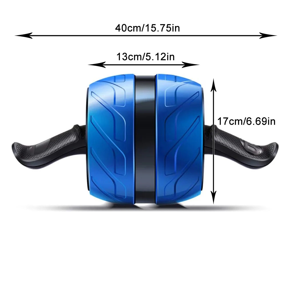 Rebound Ab Roller – Abs Workout Wheel with Knee Mat for Home Fitness