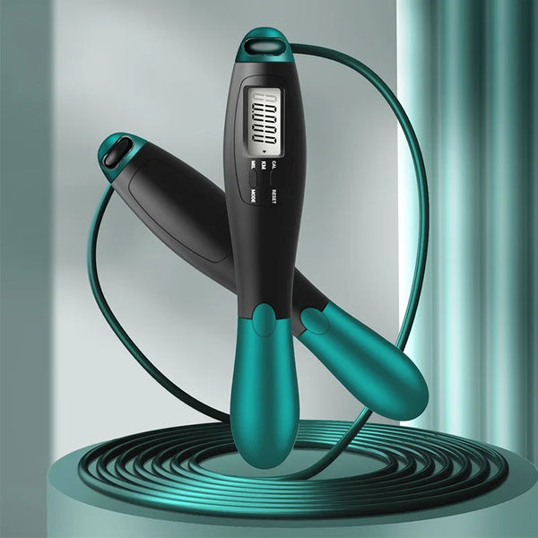 Cordless Weighted Jump Rope – Smart Skipping Fitness Equipment