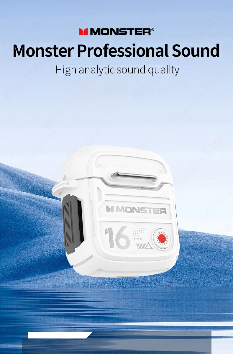 Monster XKT16 V5.3 Wireless Gaming Earbuds