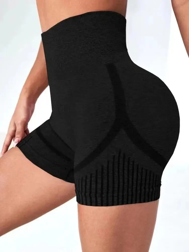 High Waist Yoga Shorts – Butt-Lifting Workout Shorts for Women