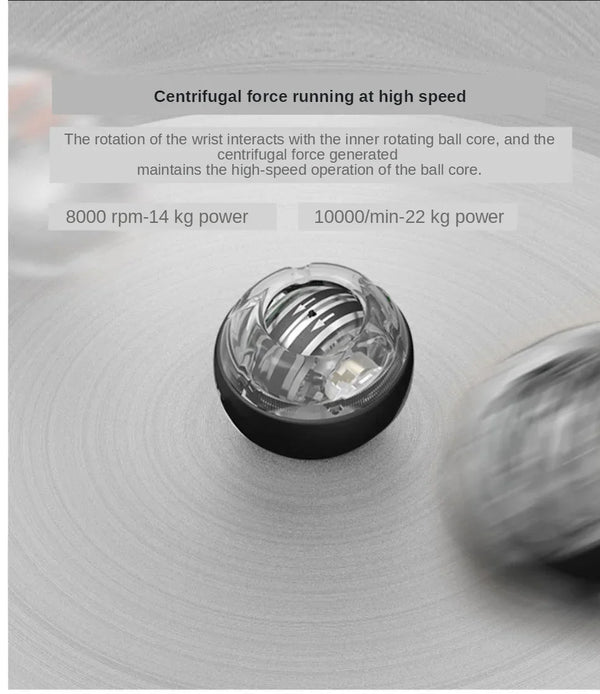 Gyroscopic Power Ball – Autostart Wrist & Arm Trainer