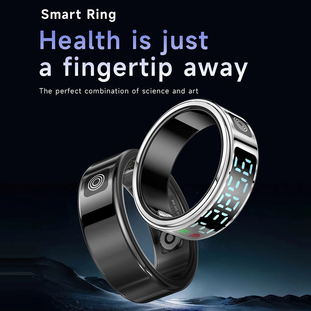 RS08 Smart Fitness Ring – Waterproof Health & Activity Tracker