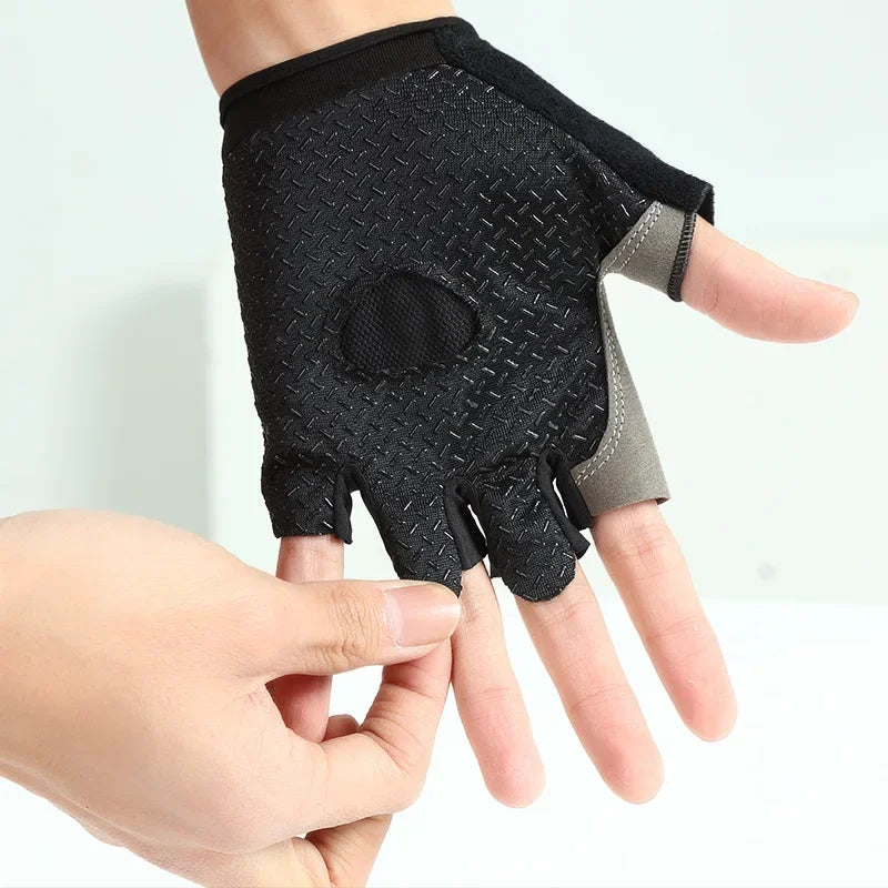 Fingerless Gym Gloves – Non-Slip Training Gloves for Men & Women
