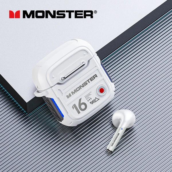 Monster XKT16 V5.3 Wireless Gaming Earbuds