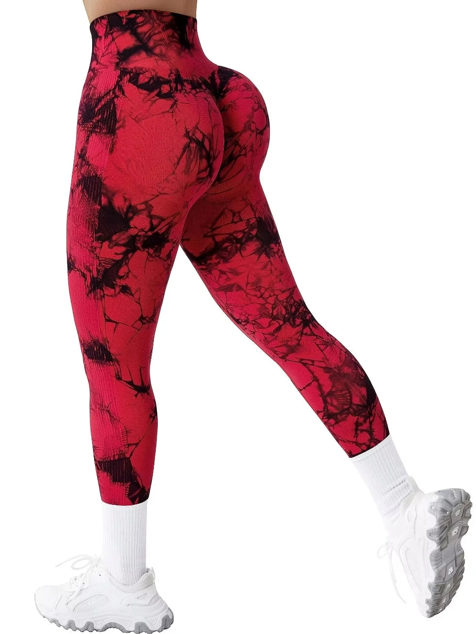 Seamless Push-Up Yoga Leggings – High Waist Workout Tights for Women