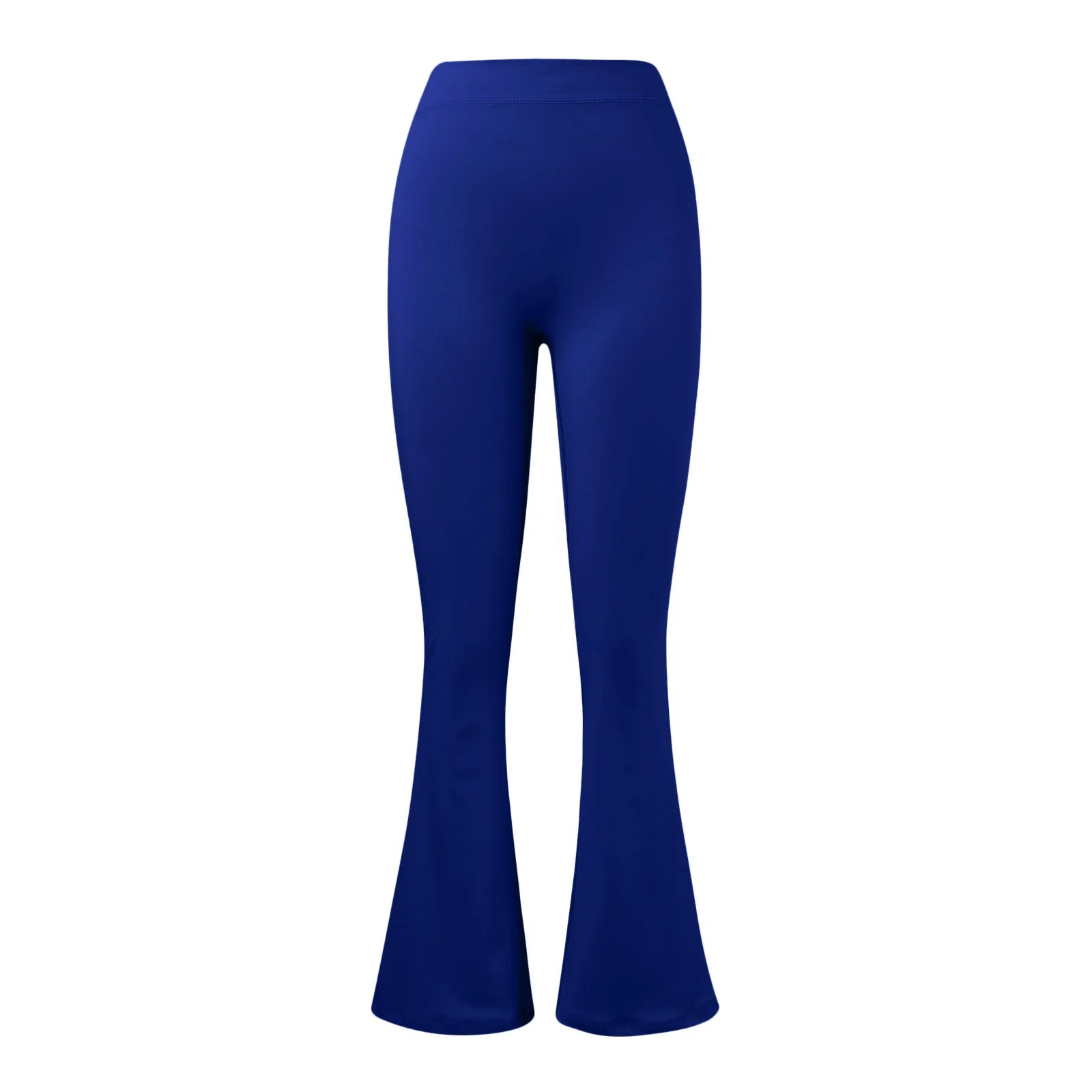 V-Back Micro Flare Gym Leggings – High-Waisted Push-Up Sports Pants