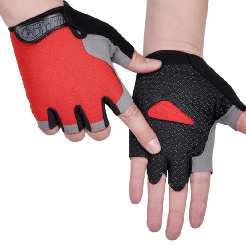 Fingerless Gym Gloves – Non-Slip Training Gloves for Men & Women