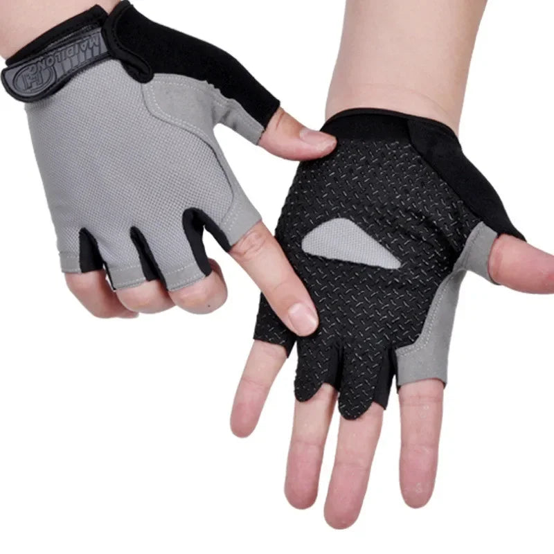 Fingerless Gym Gloves – Non-Slip Training Gloves for Men & Women