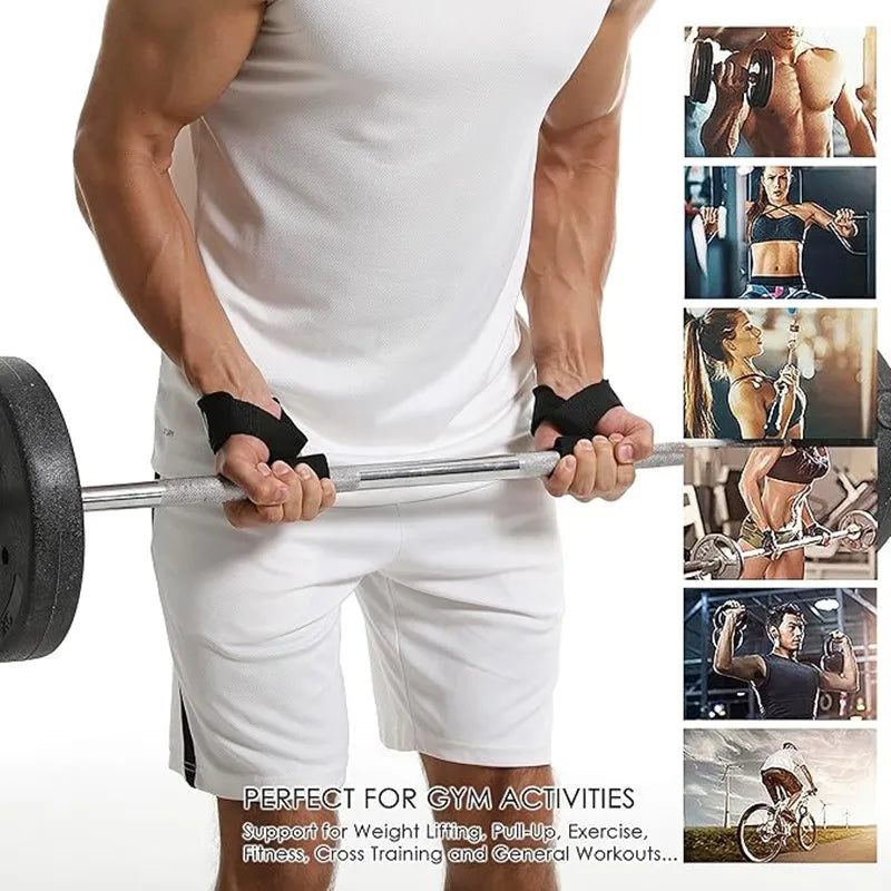 Weightlifting Wrist Straps – Adjustable Grip Support