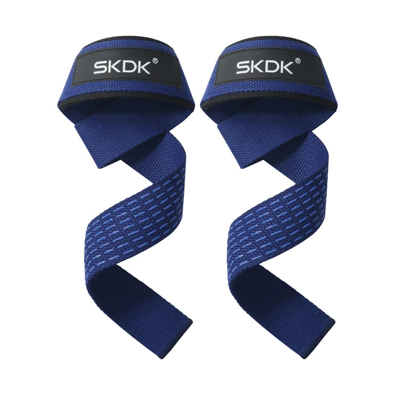 Weightlifting Wrist Straps – Non-Slip Silicone Grip for Strength Training