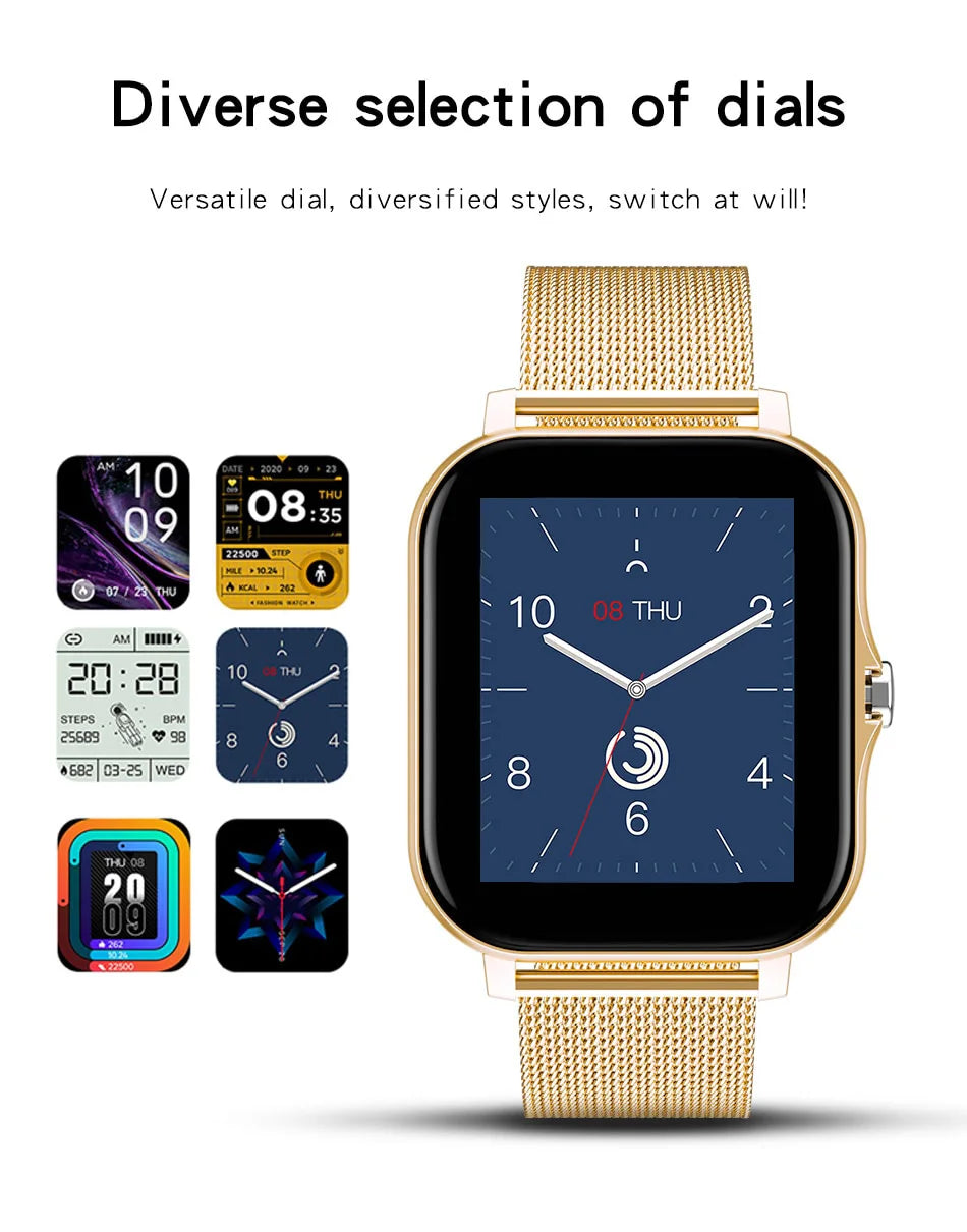 2024 Smart Watch – 1.44" Bluetooth Call & Health Monitor