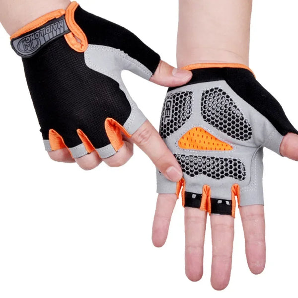 Fingerless Gym Gloves – Non-Slip Training Gloves for Men & Women