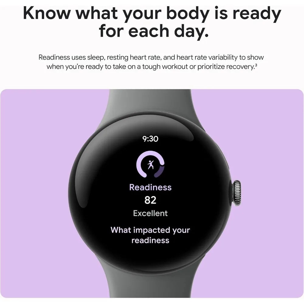 Pixel Watch 3 – Advanced Android Smartwatch with Fitbit Integration