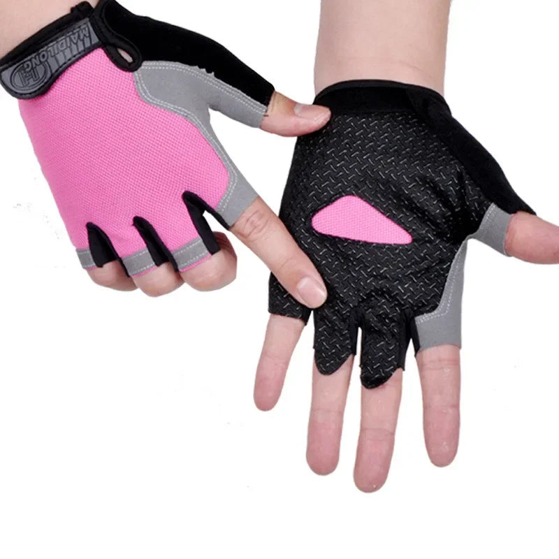Fingerless Gym Gloves – Non-Slip Training Gloves for Men & Women