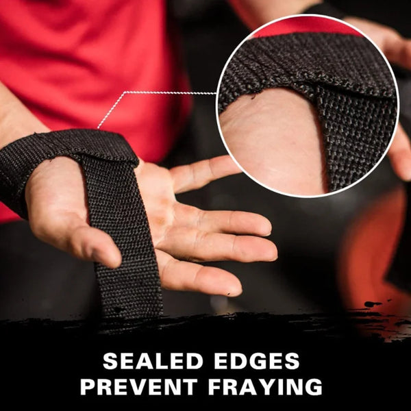 Weightlifting Wrist Straps – Adjustable Grip Support