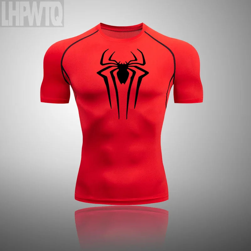 Compression Shirt Men – Quick-Dry Gym & Running Rashguard Tee