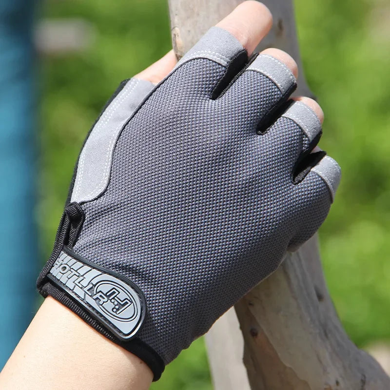 Fingerless Gym Gloves – Non-Slip Training Gloves for Men & Women