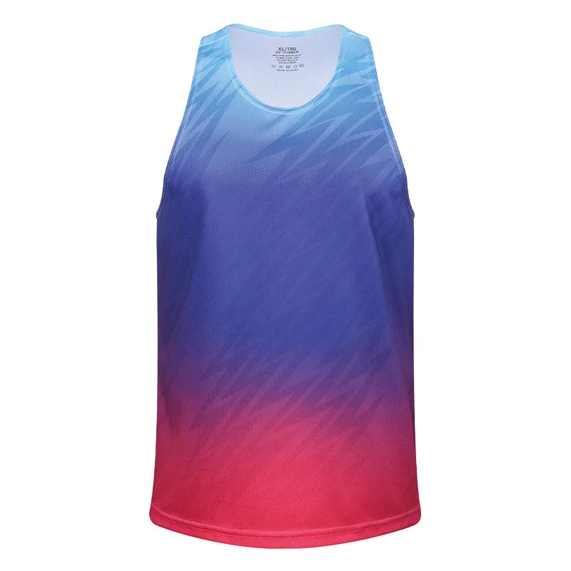 Men’s Ultra-Light Reflective– Sleeveless Quick-Drying Running Tank Top