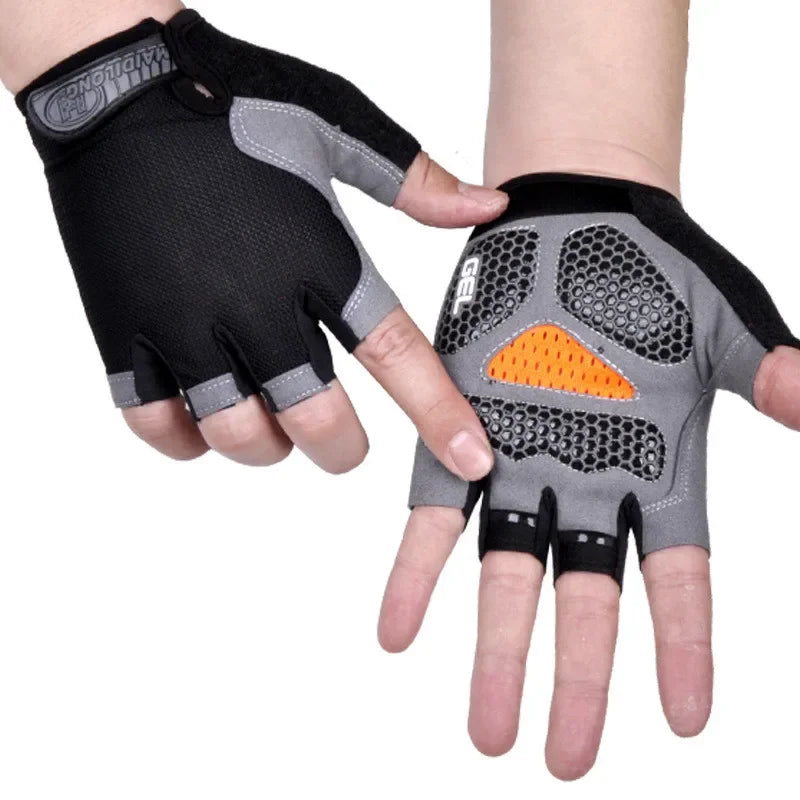 Fingerless Gym Gloves – Non-Slip Training Gloves for Men & Women