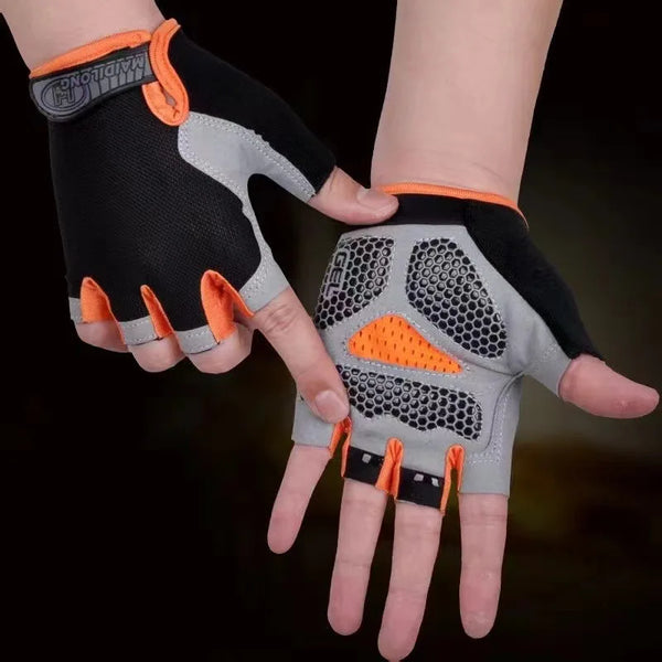 Fingerless Gym Gloves – Non-Slip Training Gloves for Men & Women