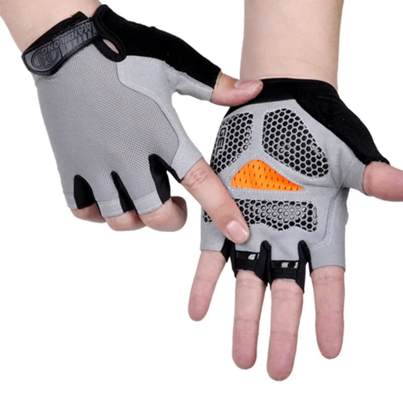Fingerless Gym Gloves – Non-Slip Training Gloves for Men & Women