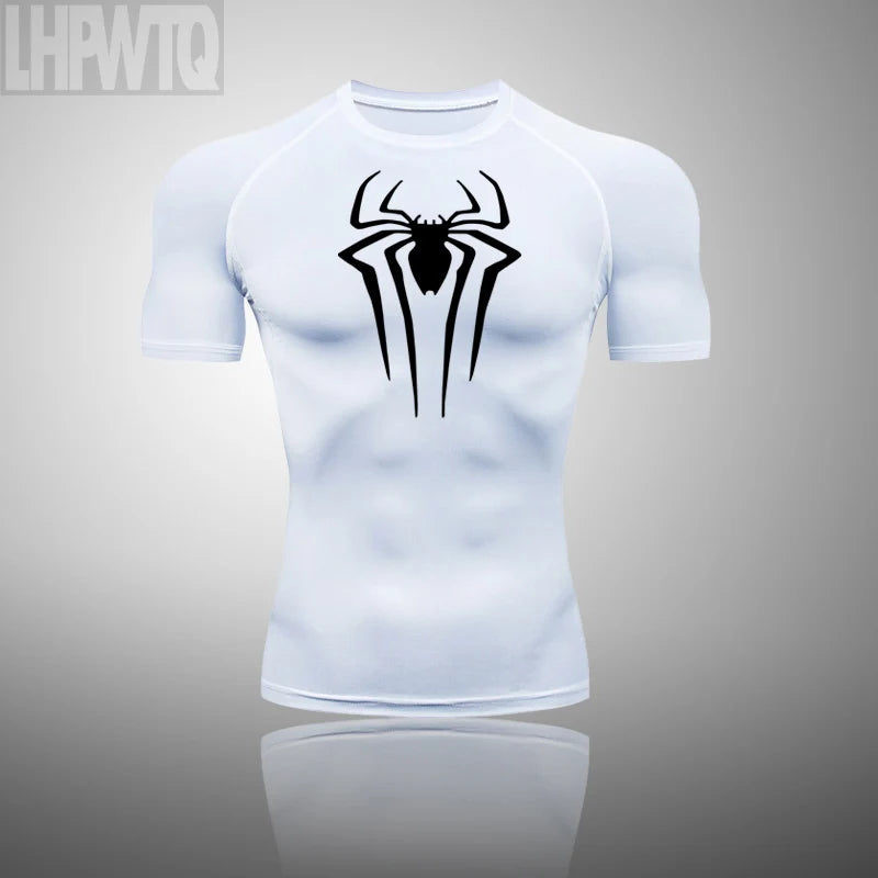 Compression Shirt Men – Quick-Dry Gym & Running Rashguard Tee